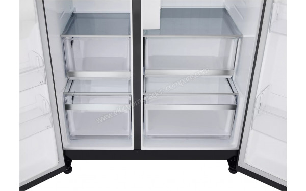 LG GSJC40EPEE - Bacs fra&icirc;cheurs partie r&eacute;frig&eacute;rateur et tiroirs partie cong&eacute;lateur