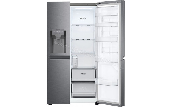 LG GSJV31DSXF - Vue de l'int&eacute;rieur partie r&eacute;frig&eacute;rateur