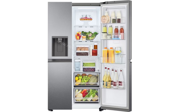 LG GSJV51DSXE - Vue de l'int&eacute;rieur partie r&eacute;frig&eacute;rateur