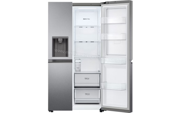 LG GSJV51DSXE - Vue de l'int&eacute;rieur partie r&eacute;frig&eacute;rateur