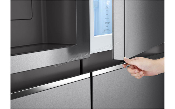 LG GSJV70DSLE - Bouton d'ouverture de porte