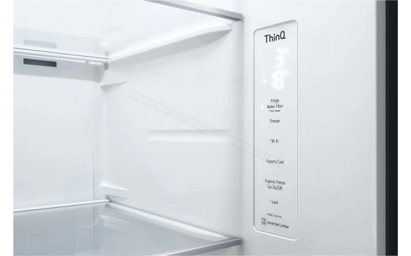 LG GSJV70PZLF - Panneau de commandes