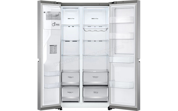 LG GSJV70PZLF - Vue de l'int&eacute;rieur