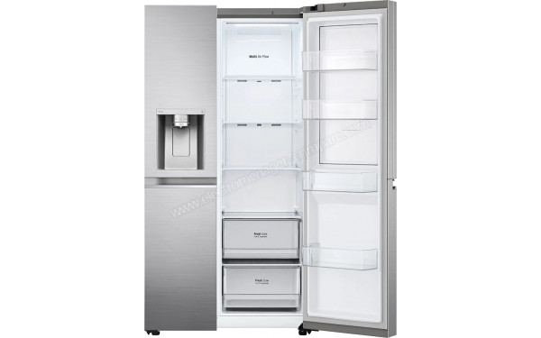 LG GSJV70PZTE - Vue de l'int&eacute;rieur partie r&eacute;frig&eacute;rateur