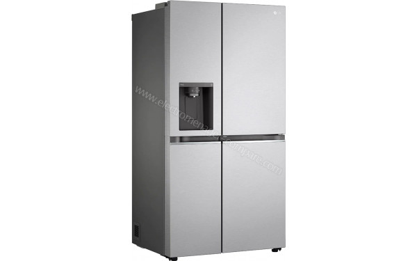 LG GSJV80BSLF - Vue 3/4 gauche