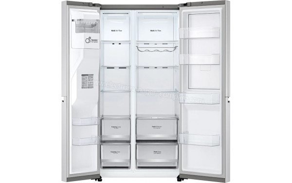 LG GSJV80BSLF - Vue de l'int&eacute;rieur