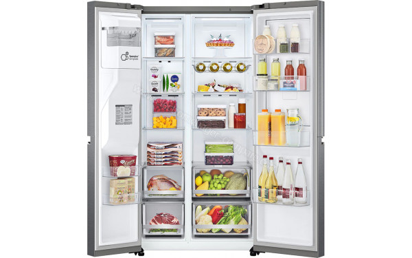 LG GSJV80DSLF - Vue de l'int&eacute;rieur