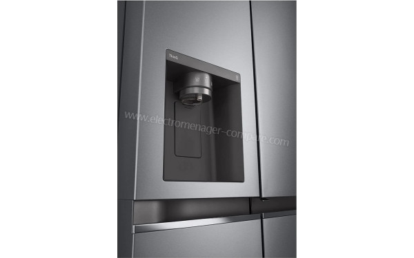 LG GSJV80DSLF - Distributeur d'eau fra&icirc;che/gla&ccedil;ons/glace pil&eacute;e