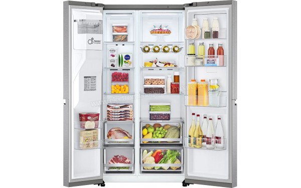 LG GSJV80MBLF - Vue de l'int&eacute;rieur