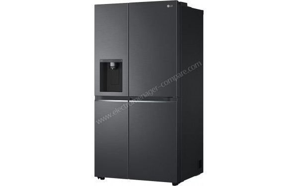 LG GSJV80MCLE - Vue 3/4 droite