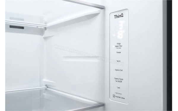 LG GSJV80MCLF - Panneau de commandes