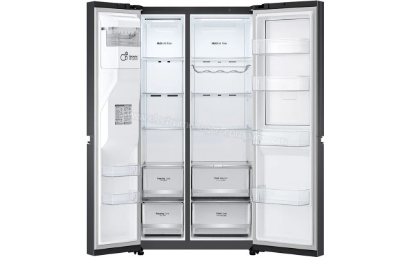 LG GSJV80MCLF - Vue de l'int&eacute;rieur