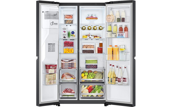 LG GSJV80MCLF - Vue de l'int&eacute;rieur