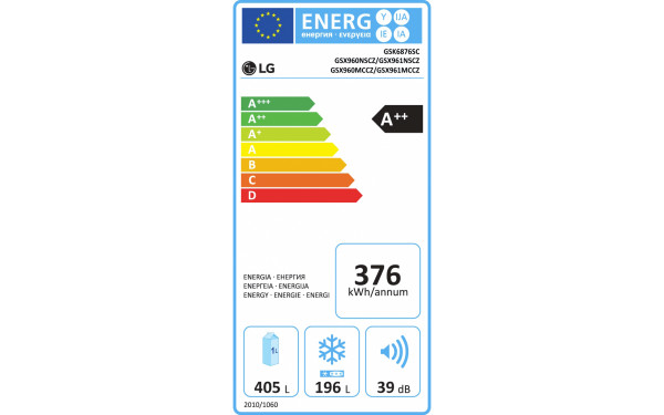 LG GSK6876SC - &Eacute;tiquette &eacute;nergie