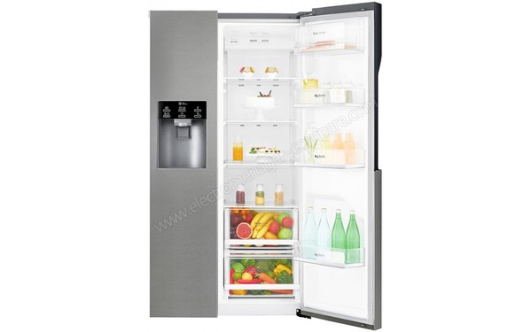 LG GSL360ICEZ - Vue de l'int&eacute;rieur du r&eacute;frig&eacute;rateur