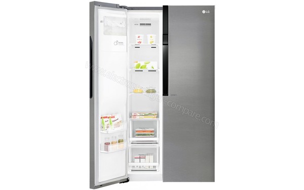 LG GSL360ICEZ - Vue de l'int&eacute;rieur du cong&eacute;lateur