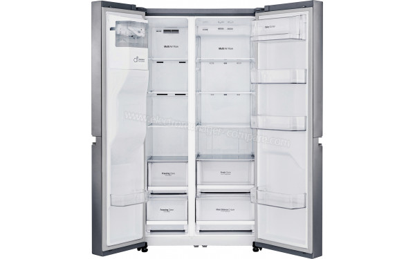 LG GSL480PZXV - Vue de l'int&eacute;rieur vide