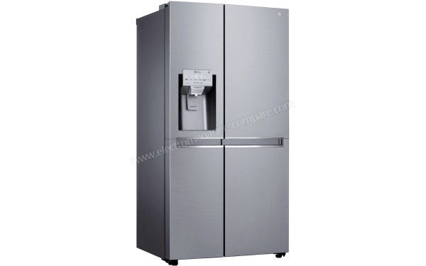 LG GSL6681PS - Vue 3/4 gauche (cr&eacute;dit : Boulanger)