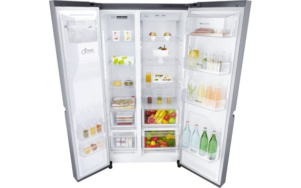 LG GSL6681PS - Vue de l'int&eacute;rieur (cr&eacute;dit : Boulanger)