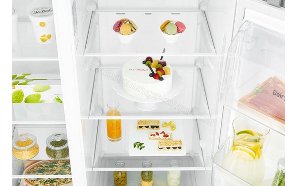 LG GSL6691PS - Vue des clayettes