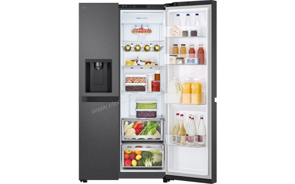 LG GSLC40EPFE - Vue de l'int&eacute;rieur partie r&eacute;frig&eacute;rateur