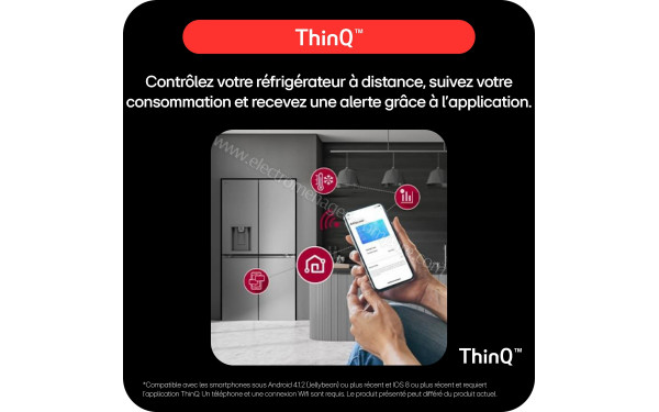 LG GSLC40EPFE - Application pour smartphones ou tablettes