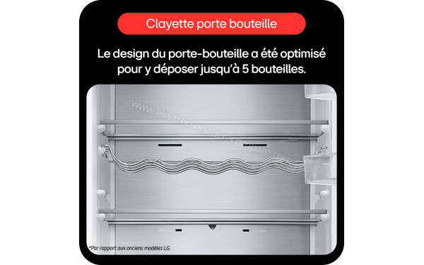 LG GSLC40EPFE - Clayettes