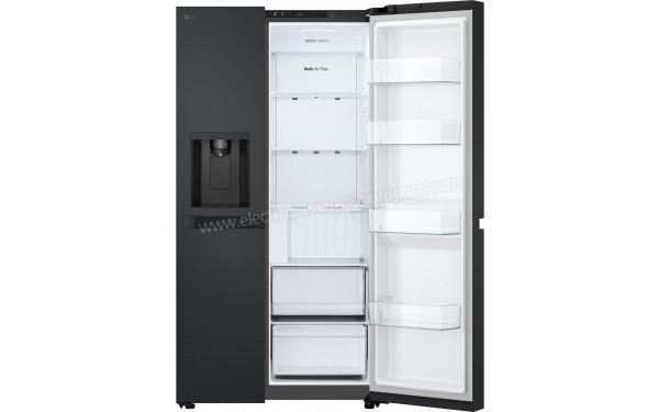 LG GSLC40EPPE - Vue de l'int&eacute;rieur partie r&eacute;frig&eacute;rateur