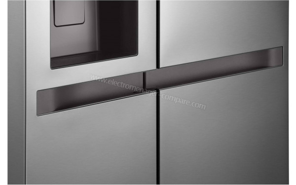 LG GSLC40PYPE - Zoom sur les poign&eacute;es int&eacute;gr&eacute;es