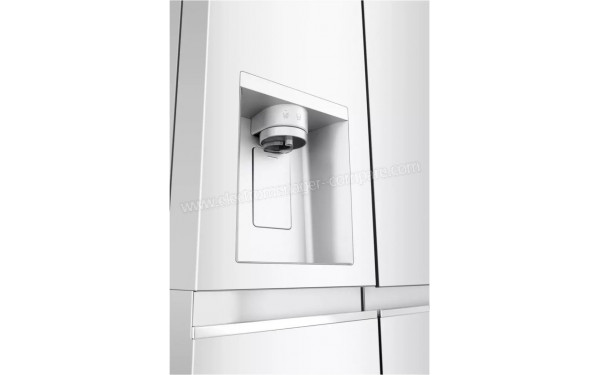 LG GSLC40SWPE - Zoom sur les poign&eacute;es int&eacute;gr&eacute;es