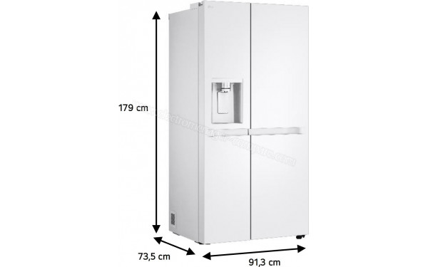 LG GSLC40SWPE - Dimensions