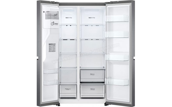 LG GSLV50DSXE - Vue de l'int&eacute;rieur