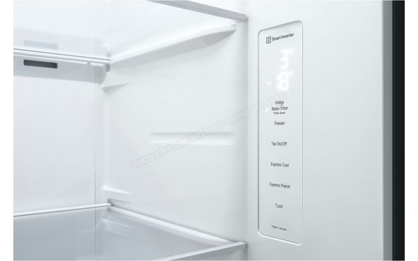 LG GSLV50DSXE - Panneau de commandes