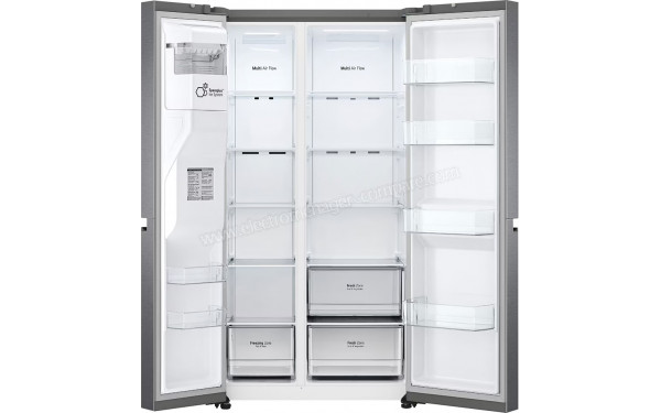 LG GSLV50DSXF - Vue de l'int&eacute;rieur