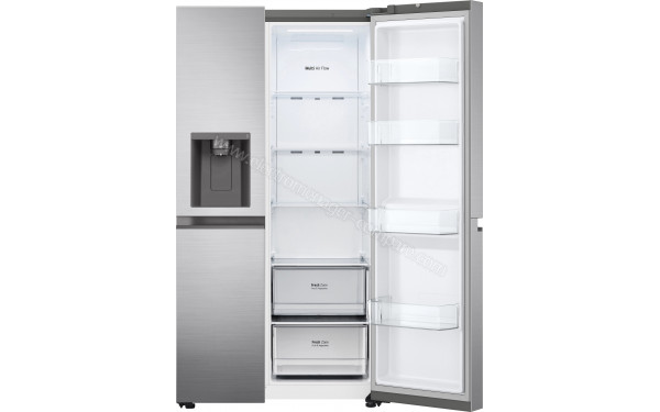 LG GSLV50PZXF - Vue de l'int&eacute;rieur partie r&eacute;frig&eacute;rateur