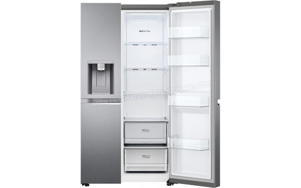 LG GSLV70DSTF - Vue de l'int&eacute;rieur partie r&eacute;frig&eacute;rateur