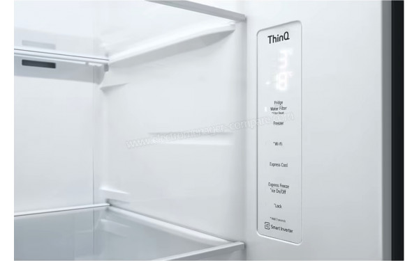 LG GSLV70DSTF - Panneau de commandes