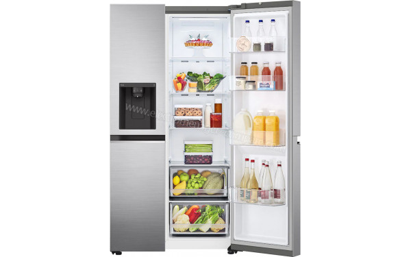 LG GSLV70PZTF - Vue de l'int&eacute;rieur partie r&eacute;frig&eacute;rateur