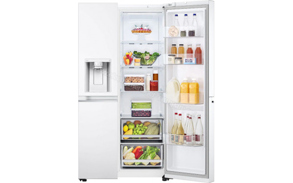 LG GSLV70SWTF - Vue de l'int&eacute;rieur partie r&eacute;frig&eacute;rateur