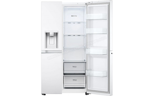 LG GSLV70SWTF - Vue de l'int&eacute;rieur partie r&eacute;frig&eacute;rateur