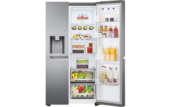 LG GSLV80DSLF - Vue de l'int&eacute;rieur partie r&eacute;frig&eacute;rateur