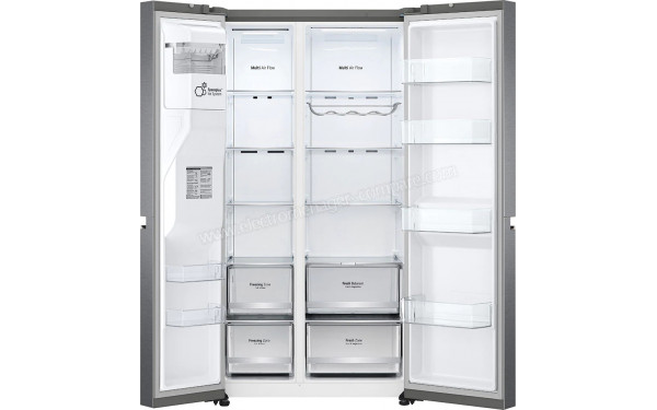 LG GSLV80DSLF - Vue de l'int&eacute;rieur