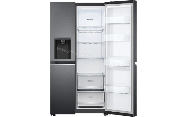 LG GSLV80MCLF - Vue de l'int&eacute;rieur partie r&eacute;frig&eacute;rateur