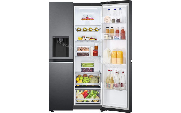 LG GSLV80MCLF - Vue de l'int&eacute;rieur partie r&eacute;frig&eacute;rateur