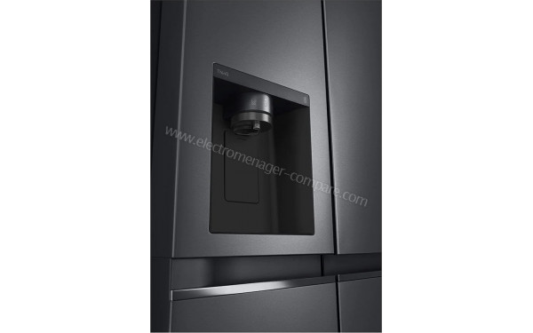 LG GSLV80MCLF - Distributeur d'eau fra&icirc;che/gla&ccedil;ons/glace pil&eacute;e
