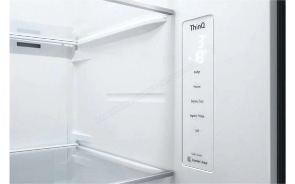 LG GSLV80PZLF - Panneau de commandes