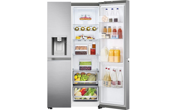 LG GSLV80PZLF - Vue de l'int&eacute;rieur partie r&eacute;frig&eacute;rateur