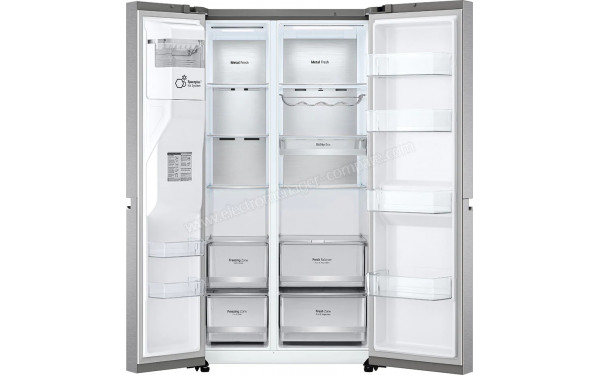 LG GSLV90MBAD - Vue de l'int&eacute;rieur