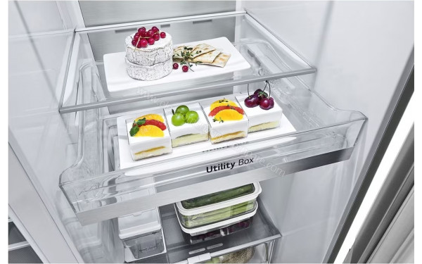 LG GSLV91MBAC - Clayettes