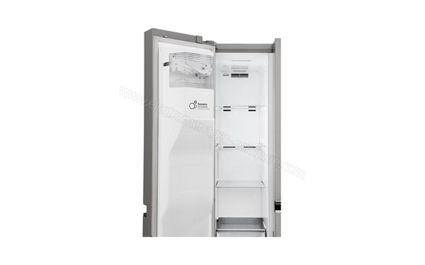 LG GSS6611PS - Vue de la partie cong&eacute;lateur